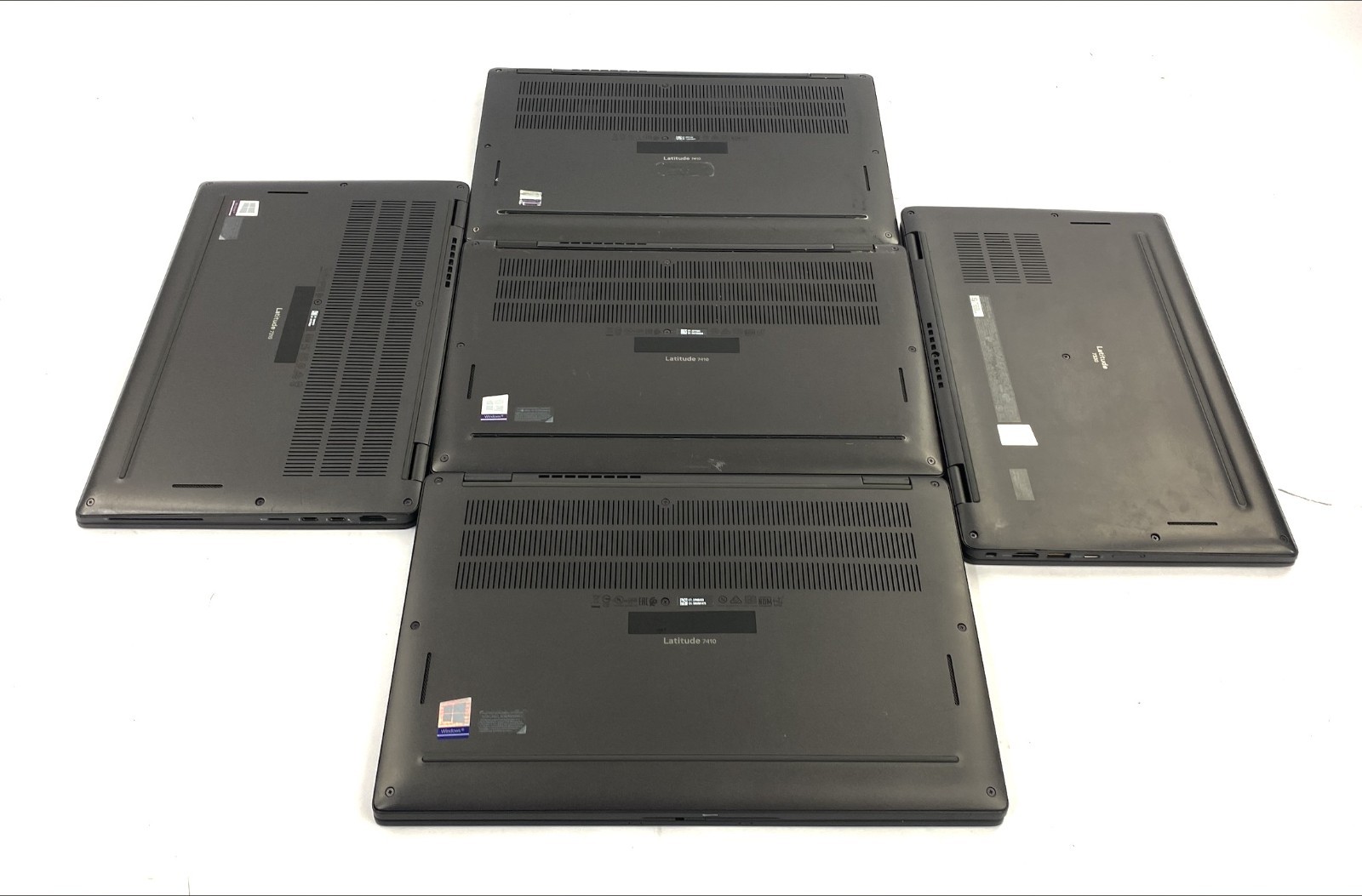 Lot Of 5 Mixed Dell Latitude 7330, 7410, 7310, Ram 16GB, 8GB, SSD 250GB Grade-B