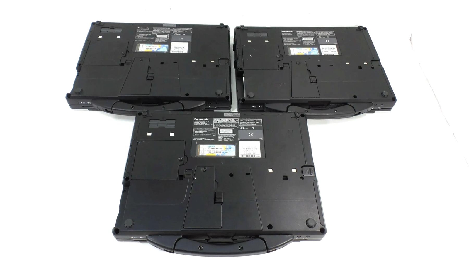 Lot 3 Panasonic CF-52 MK5 Core i5-3360M 2.8GHz 4GB RAM (No HHD) – 00 Hours