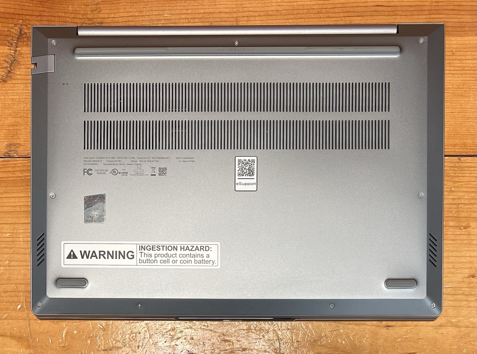 Lenovo ThinkBook 14 G7 AMD Ryzen 5 7000 8GB RAM 256GB SSD Win11 Laptop
