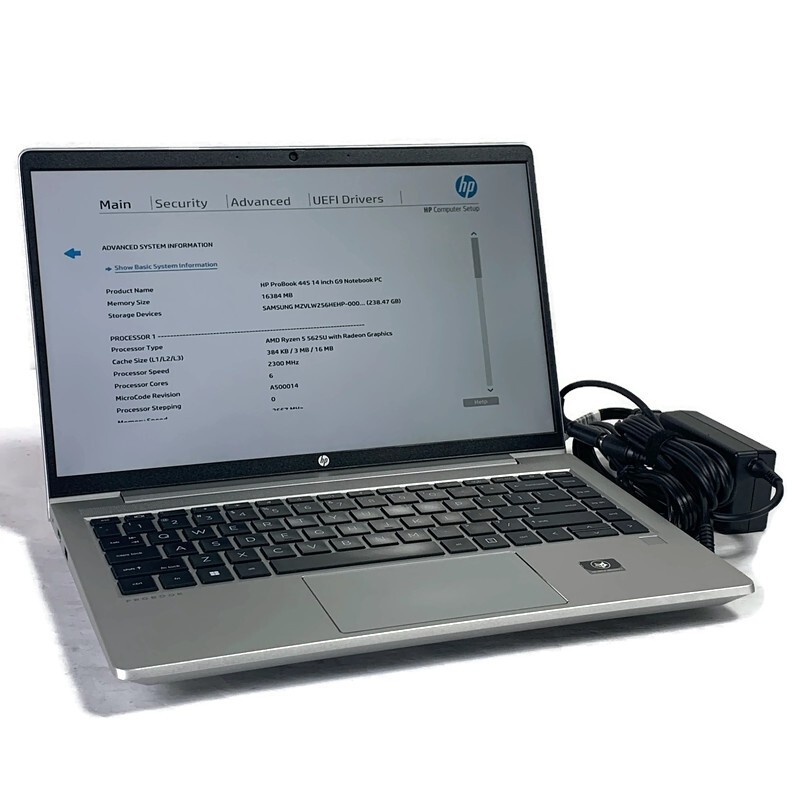 HP ProBook 445 G9 14″ Laptop Ryzen 5 5625U 2.3GHz 16GB 256GB NVMe SSD – Win11
