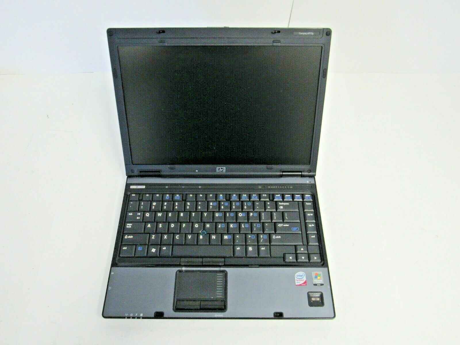 HP Compaq 6910p 2GB RAM 80GB HDD No AC Adapter (Issues See Description) 53-4