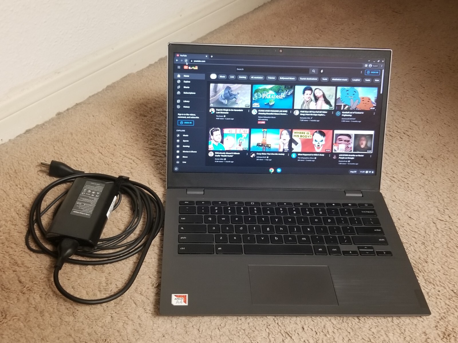 Lenovo 14e Chromebook Chrome OS AMD A4 1.6GHz 4GB RAM 32GB eMMC 14″