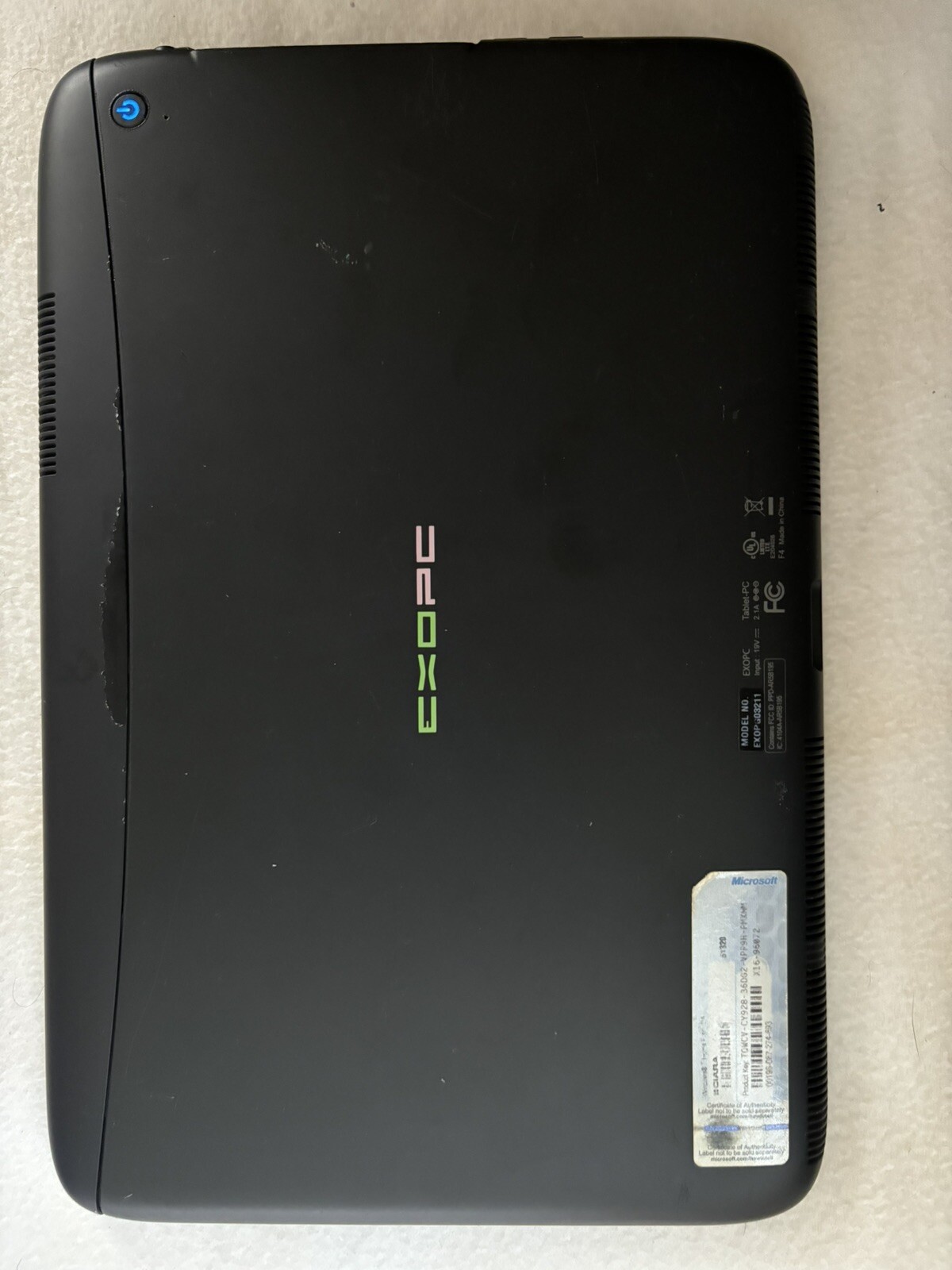 Exo PC Slate Windows 10 Tablet Computer 11.6 Inch