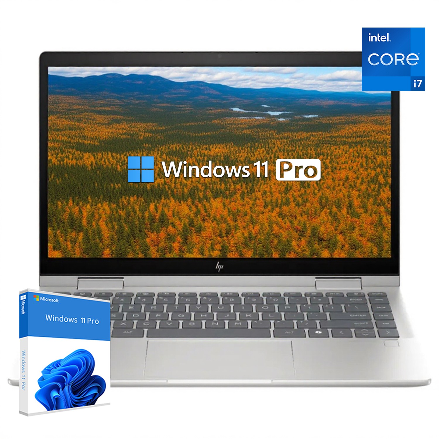 HP 15.6″Touch Laptop 15-fd0127dx Laptop Intel Core i7-1355U 32GB 1TSSD with W11P