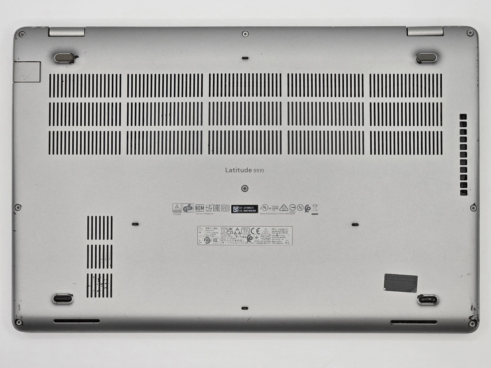 Dell Latitude 5510 15″ FHD I5-10310U 256GB SSD 8GB W11P Webcam Backlit