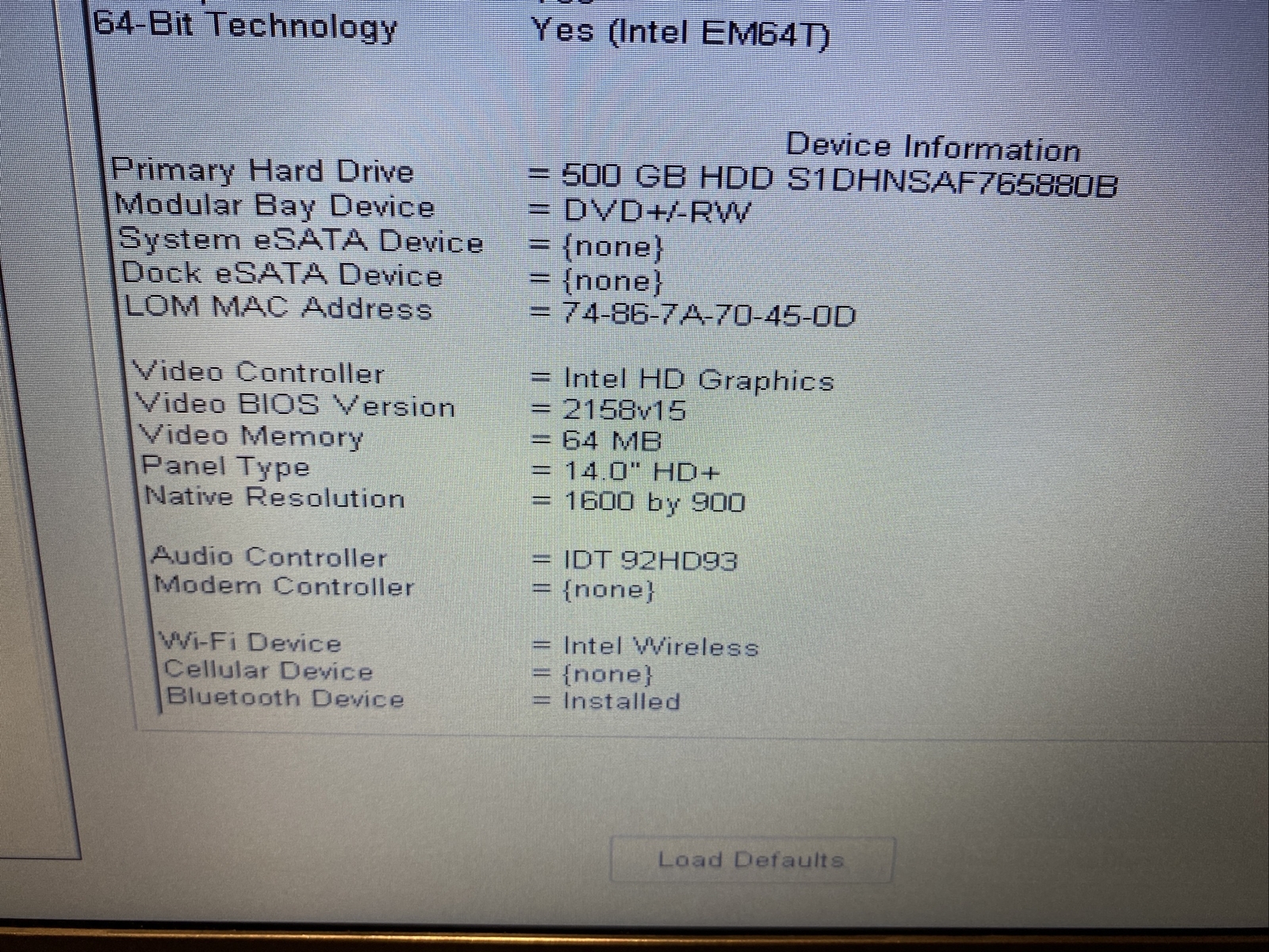 Dell Latitude E6430 Laptop w/Handle i5 2.63GHZ 8GB 500GB SSD, Dock