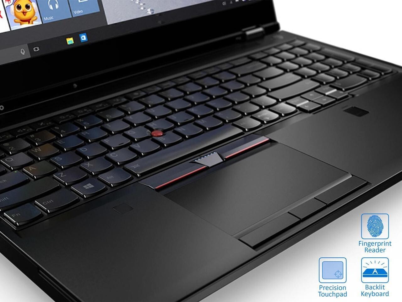 Workstation Lenovo P51 i7 Quad-Core 6TB NVMe SSD 64GB 15.6 FHD M1200M-4GB Dock