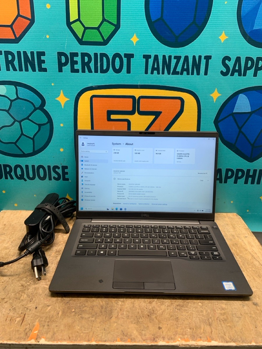 Dell Latitude 7400 Laptop i5 8265U 1.60GHZ 14″ FHD 16GB 256GB (E10050158)