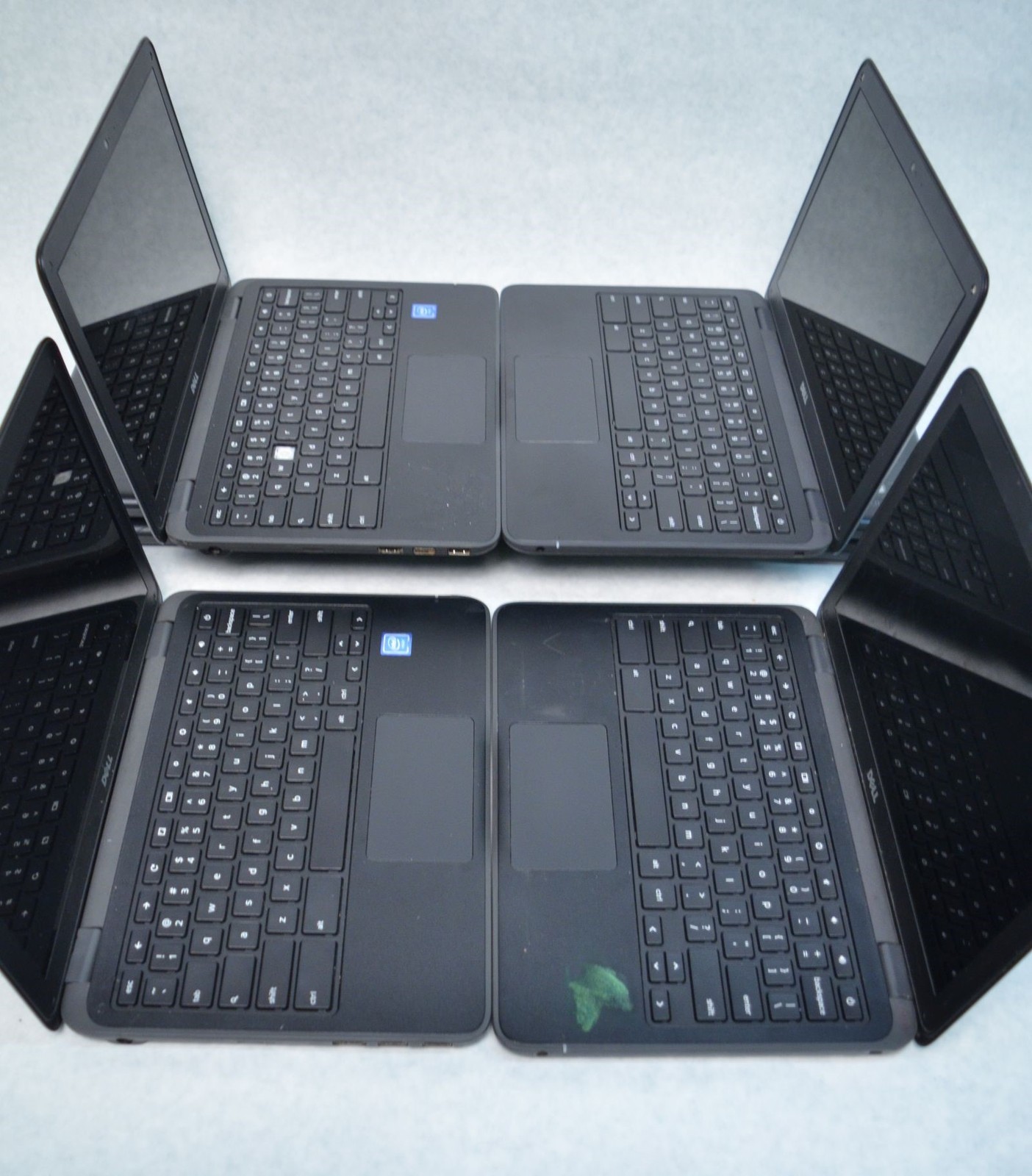 Lot 10 Dell Chromebook 11 3180 11.6″ Celeron N3060 2.48GHz 4GB-RAM 16GB-SSD