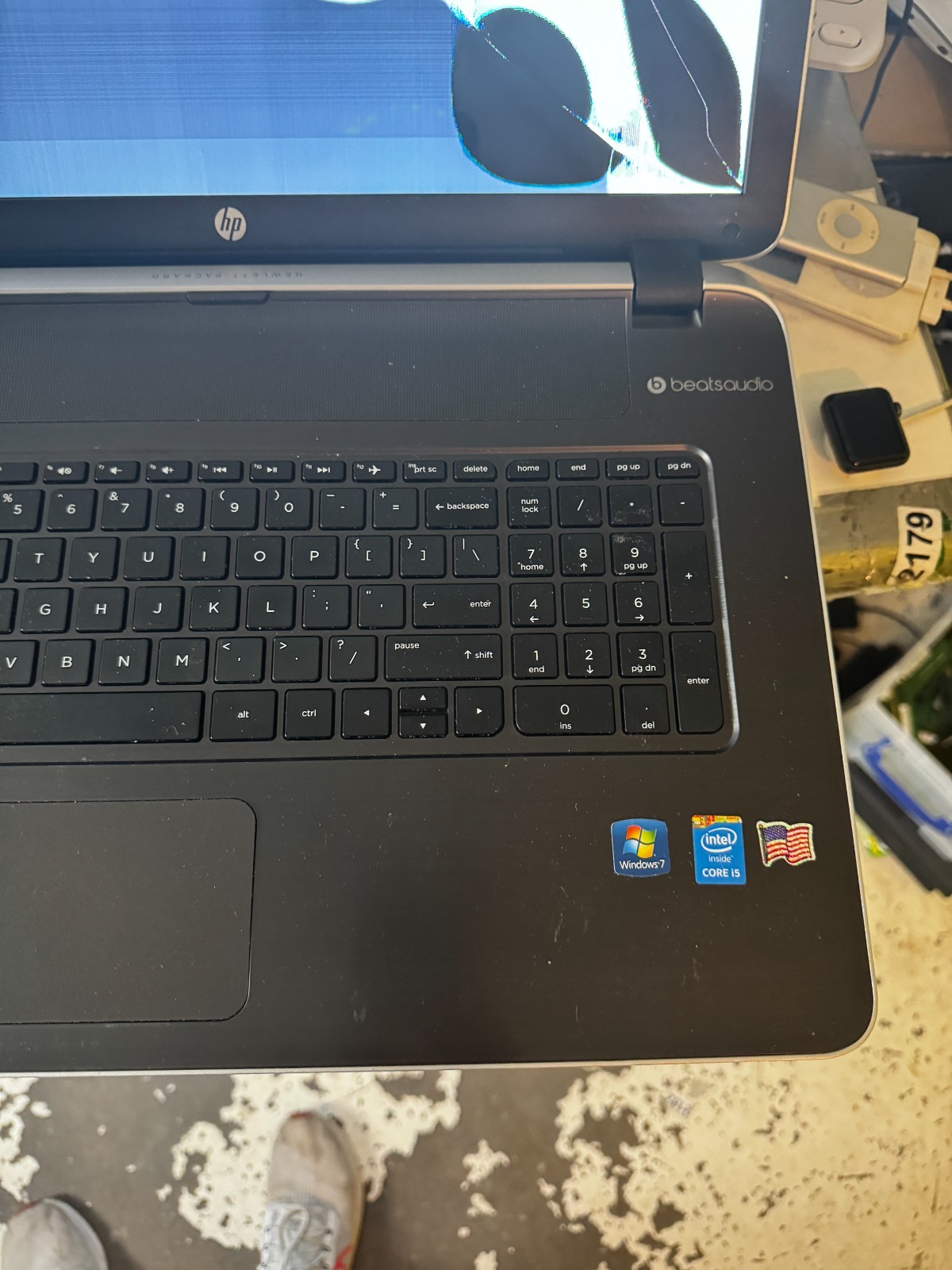 HP Pavilion 17 Intel Core i5 Laptop for Parts/Repair #6045