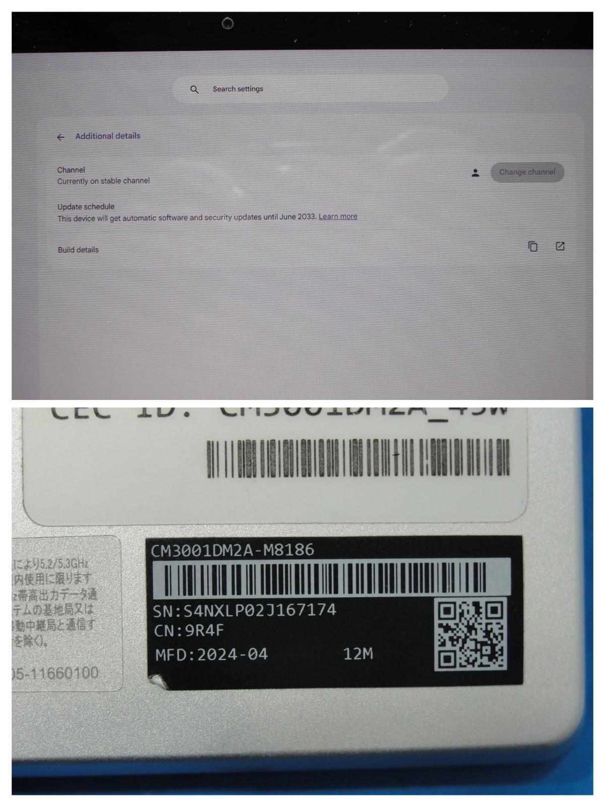 ASUS Chromebook CM30 Detachable 10″ Mediatek Kompanio 520 2.05GHz 4GB 64GB eMMC