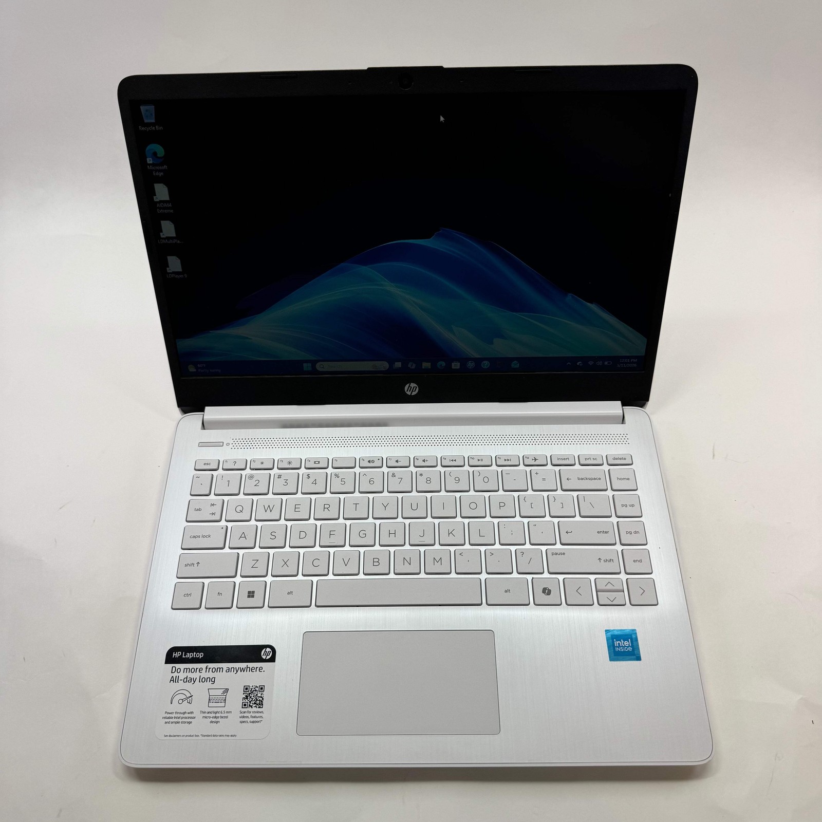 HP Laptop 14-DQ3000DX 14″ Celeron N4500 1.1GHz 4GB RAM 64GB SSD