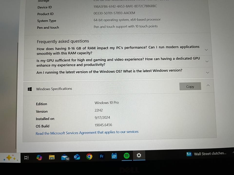Dell XPS 13 9365 2-in-1 13.3″ FHD TouchScreen Core i7-7Y75 8GB 256GB SSD Win 10