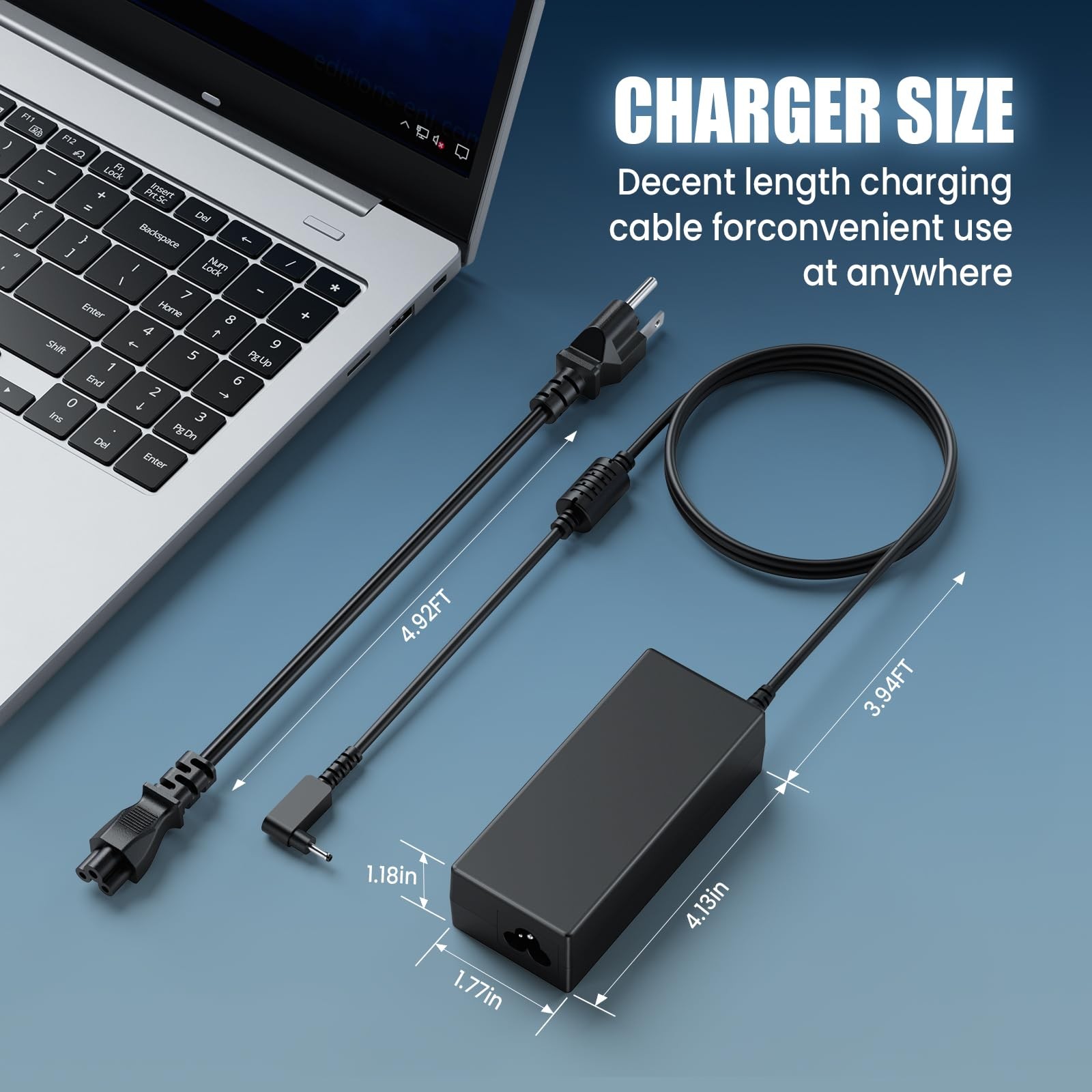 Acer Laptop Charger 65W/45W for Aspire S7 S5 S3 R13 R15 Iconia W700