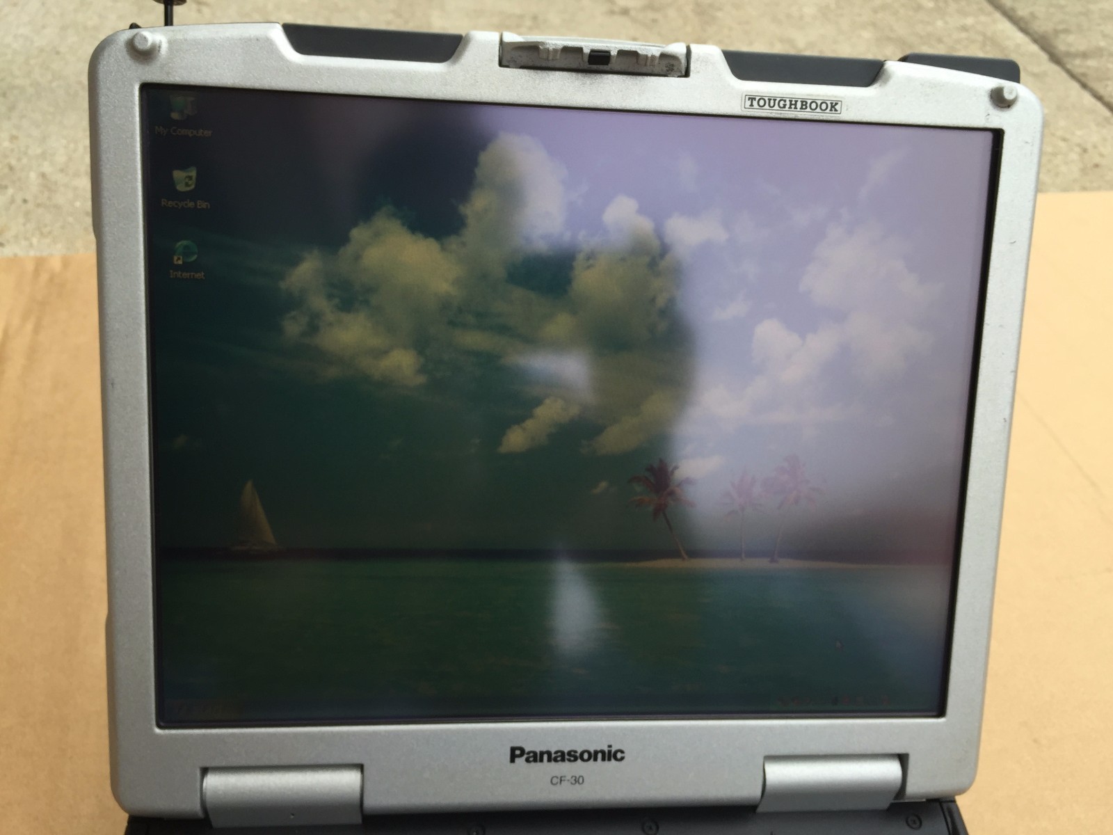 PANASONIC CF-30 TOUGHBOOK 1.66GHZ LAPTOP CF30 RUGGED 4GB TOUGH BOOK BACKLIT WIN7