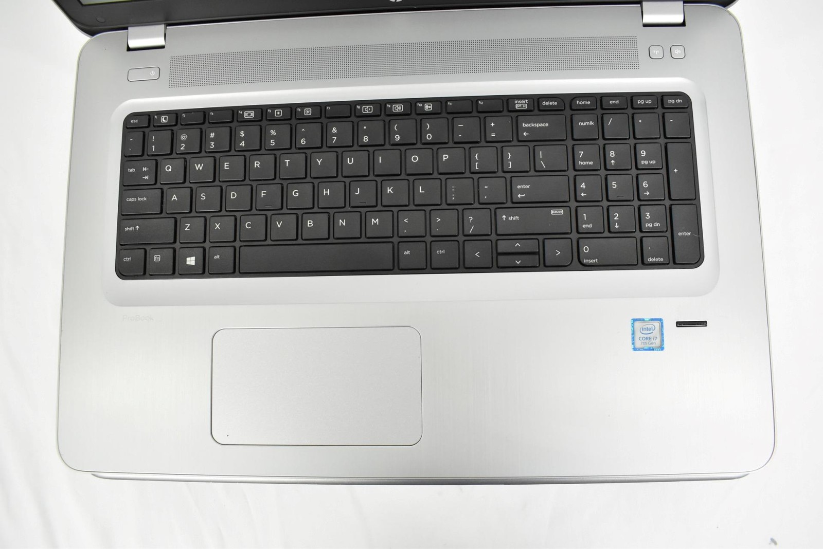 (4) HP ProBook 470 G4 Laptops i7-7500U 2.7GHz 8GB 240GB SSD DVDRW No OS 17.3″