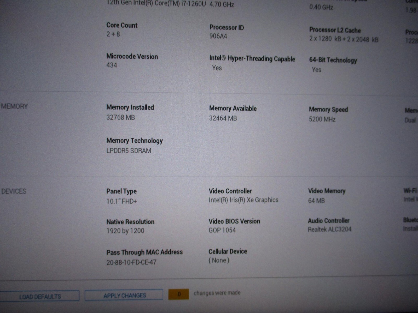 Dell Latitude 7030 Rugged Extreme Tablet 10.1″ i7-1260U 32GB 256GB Wi-Fi BT GPS