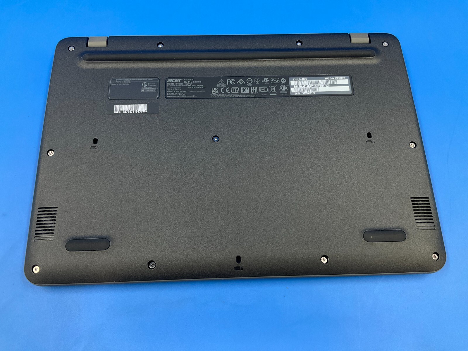 Acer Chromebook 511 C741LT 7cKryo 4GB 32GB BT WiFiAC 4G 11.6T NX.A71AA.001
