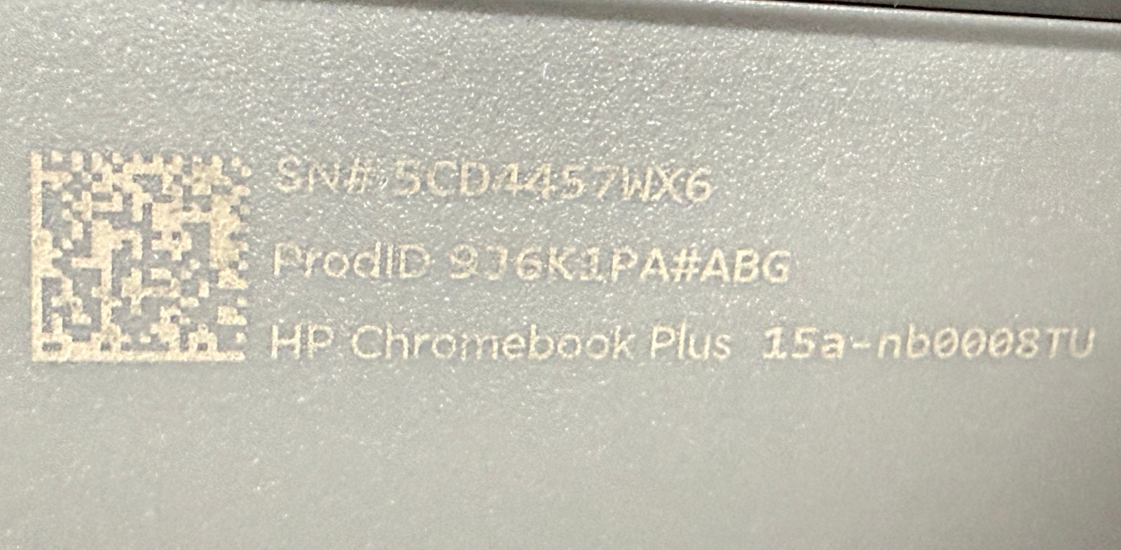 HP Chromebook Plus 15a-nb0008TU 15.6″ Non-Touch 1.8GHz i3-N305 8GB RAM 128GB UFS