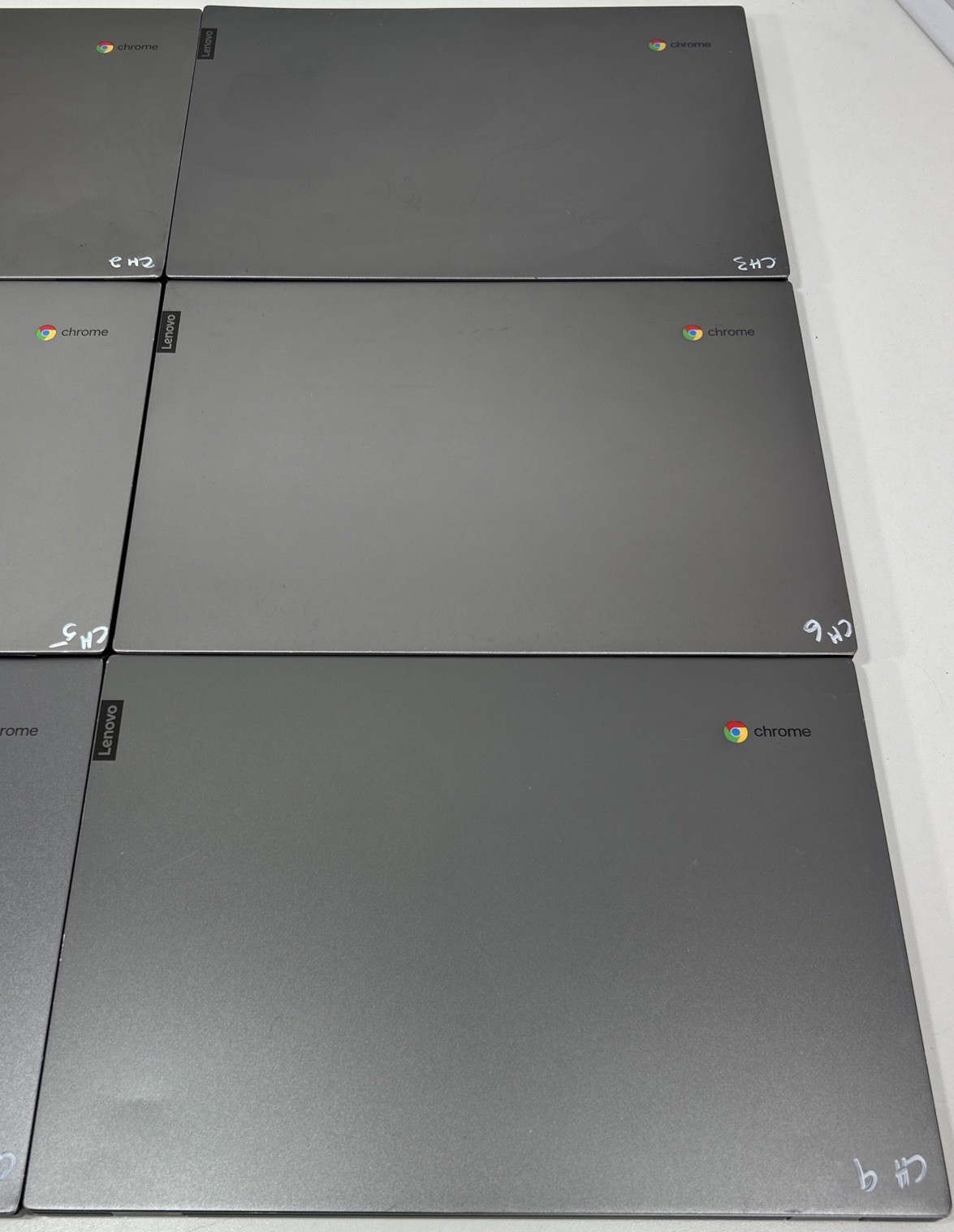 LOT OF 9 Lenovo 14E Chromebook AMD A4-9120 4GB RAM 32GB eMMC 14″