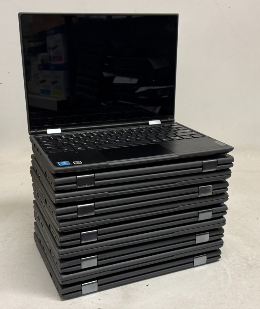 Lenovo 300e 2in1 11.6″ (N5030 1.10GHz- 4GB RAM – NO OS/HDD) – Lot of 10