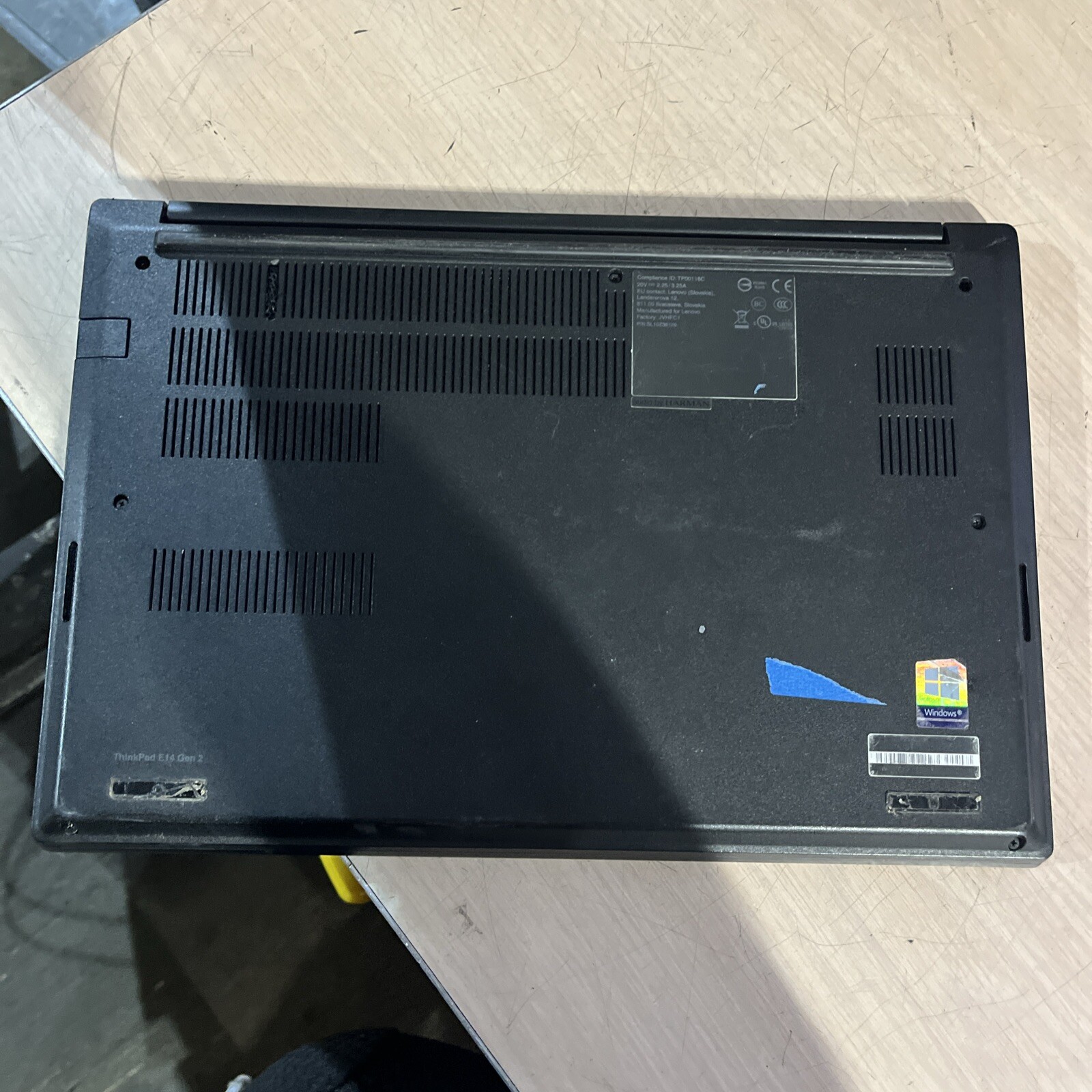 LENOVO THINKPAD E14 AMD RYZEN 5 4500 RADEON GRAPHIC 8GB RAM NO HDD