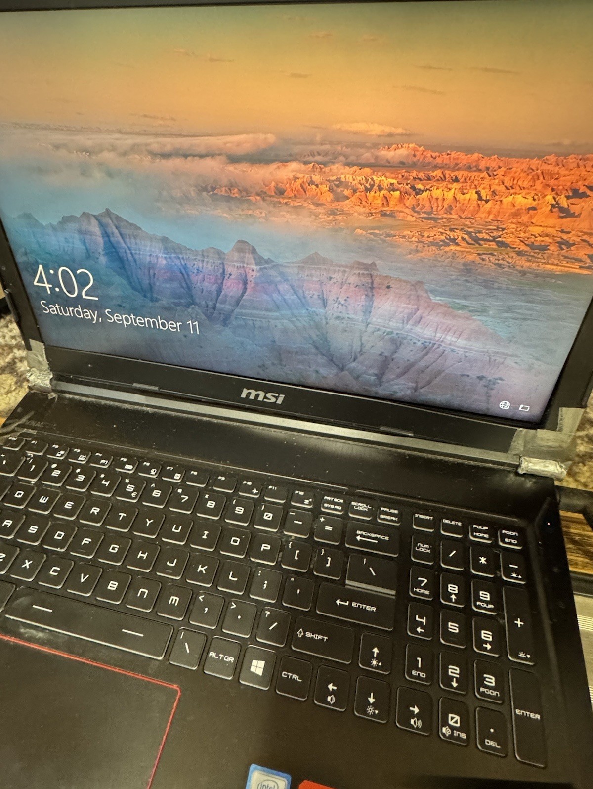 MSI GE63 RAIDER RGB 8RE GAMING LAPTOP INTEL I7 8th Gen NVIDIA GTX