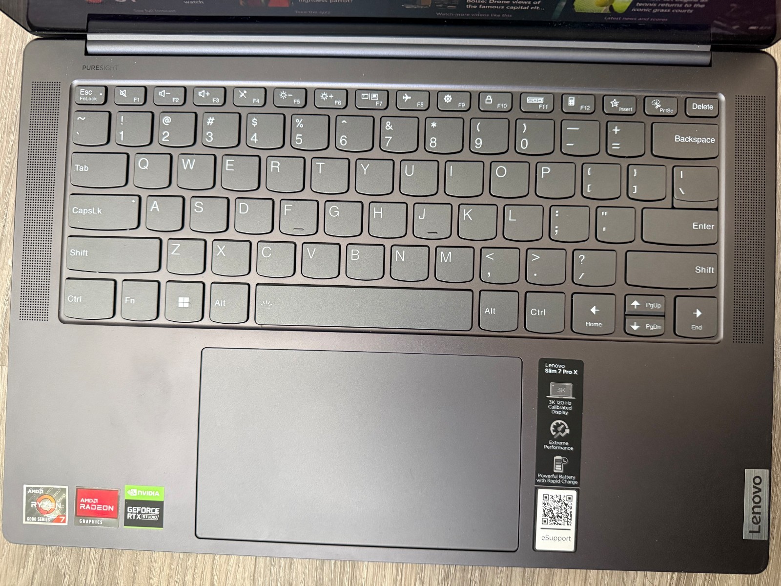 Lenovo Slim 7 Pro X 14ARH7 14.5″ Ryzen 7 6800HS 16GB 1TB RTX 3050