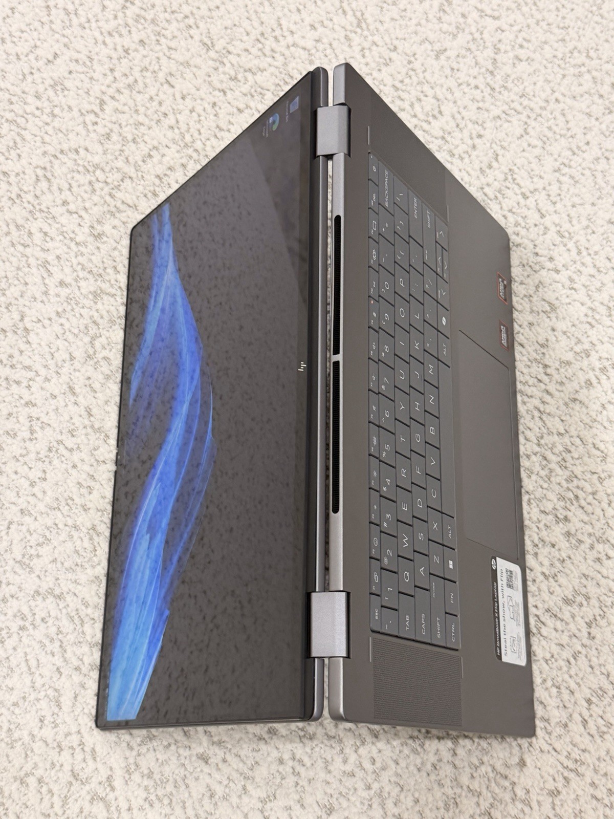 HP OmniBook X Flip 16″ 2-in-1 Touch Screen (Ryzen 5 220, 8GB/512GB SSD)