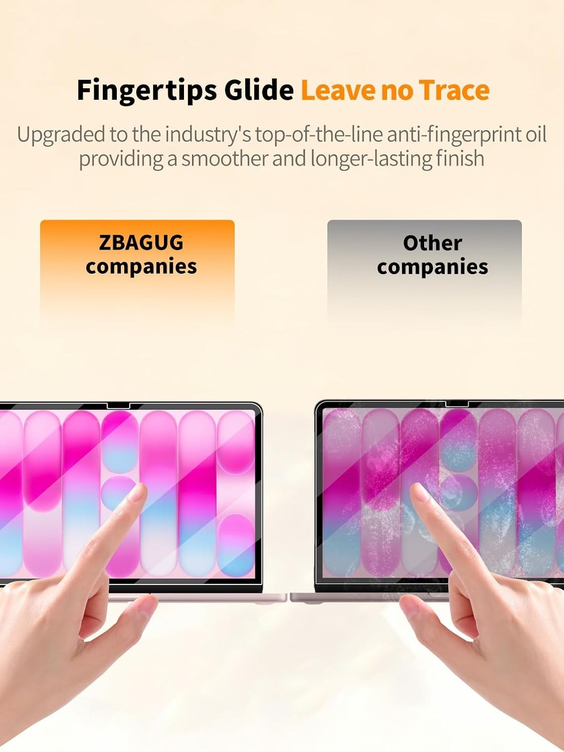2 Pack Tempered Glass Screen Protectors for MacBook Neo 13 Inch, Bubble-Free, Du