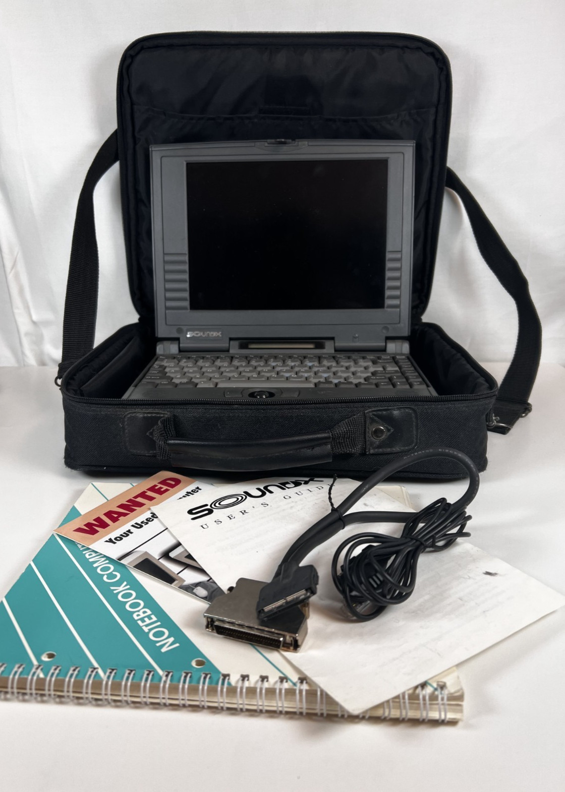 Sceptre TS30MS Notebook Laptop Computer SoundX S1000SB Black w/ Manual