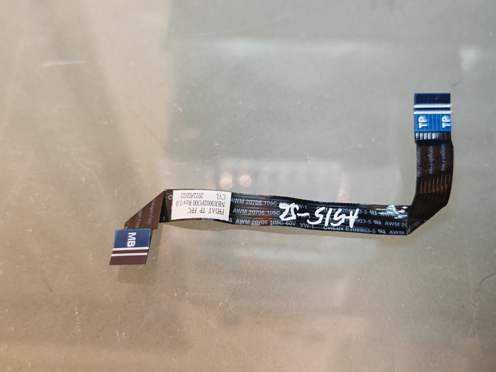 ACER AN515-55 A515-56 A515-55 A315-58 FLAT FLEX TOUCHPAD CABLE FH5AT NBX0002PG00