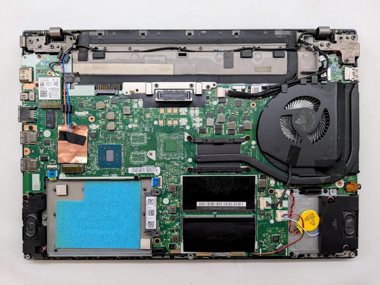 Lenovo ThinkPad T460p 14″ FHD I5-6440HQ Webcam Motherboard Palmrest *READ*