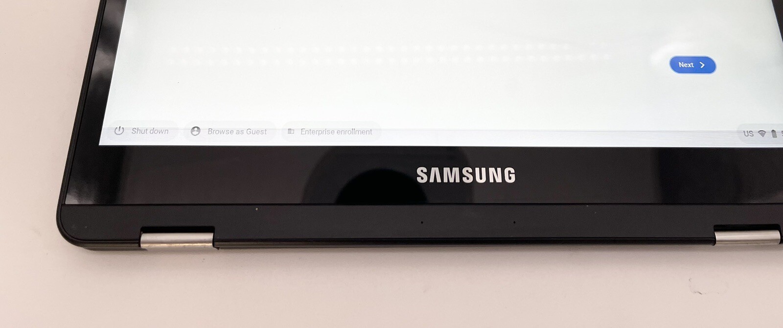 Samsung Chromebook XE510C24 12.3” – 32GB, Intel Core m3 2.2 GHz, 4GB FOR PARTS