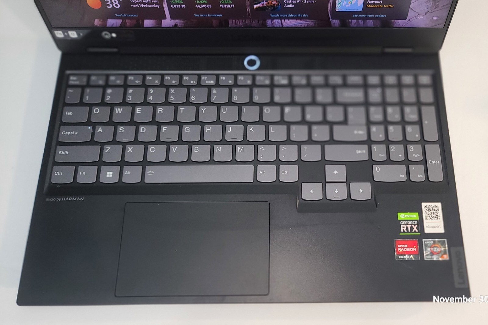 Lenovo – Legion Slim 7 15″ 4K Ultra HD Gaming Laptop – AMD Ryzen 9 5900HX – 16GB