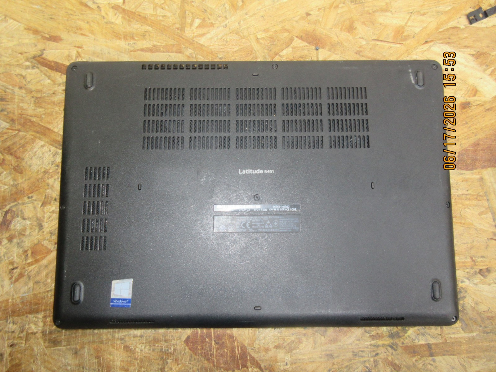 Dell Latitude 5491 14″ Core i5-8400H @ 2.50GHz 8GB RAM 256GB SSD W11P LAPTOP.