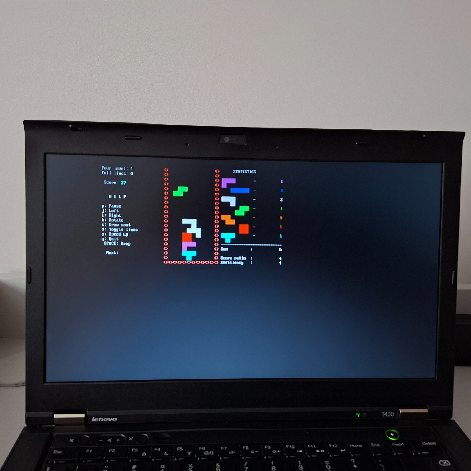 Lenovo ThinkPad T430 | Coreboot (Skulls) | HD+ 1600×900 | 8GB RAM | 128GB SSD