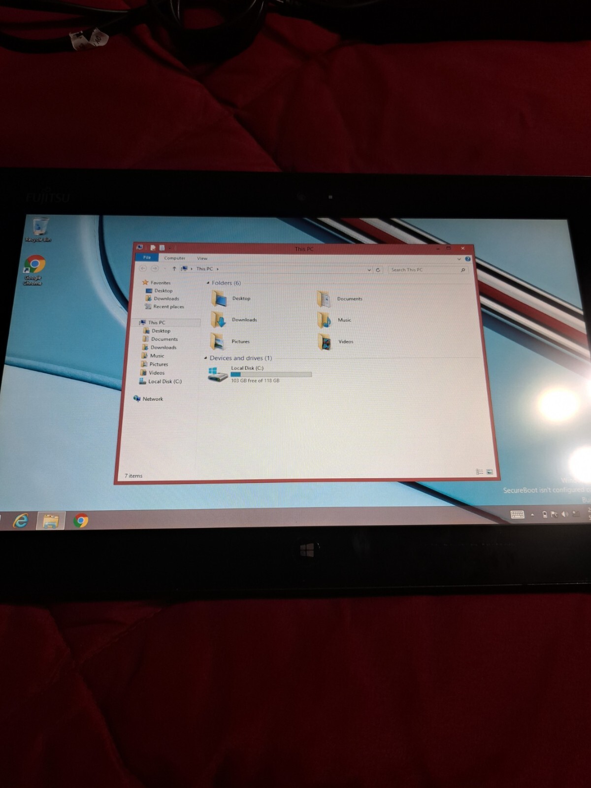Fujitsu Stylistic Works Q702 *Tablet Only* i5 128GB SSD 4GB RAM Windows 8.1 Pro