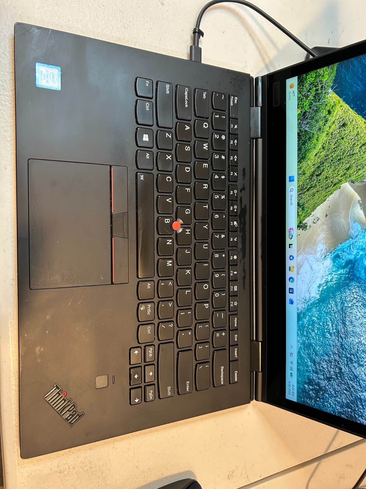Lenovo ThinkPad X1 (3rd Gen) 13″ (256GB SSD, Intel Core i5-8350U, 1.7GHz, 8GB…