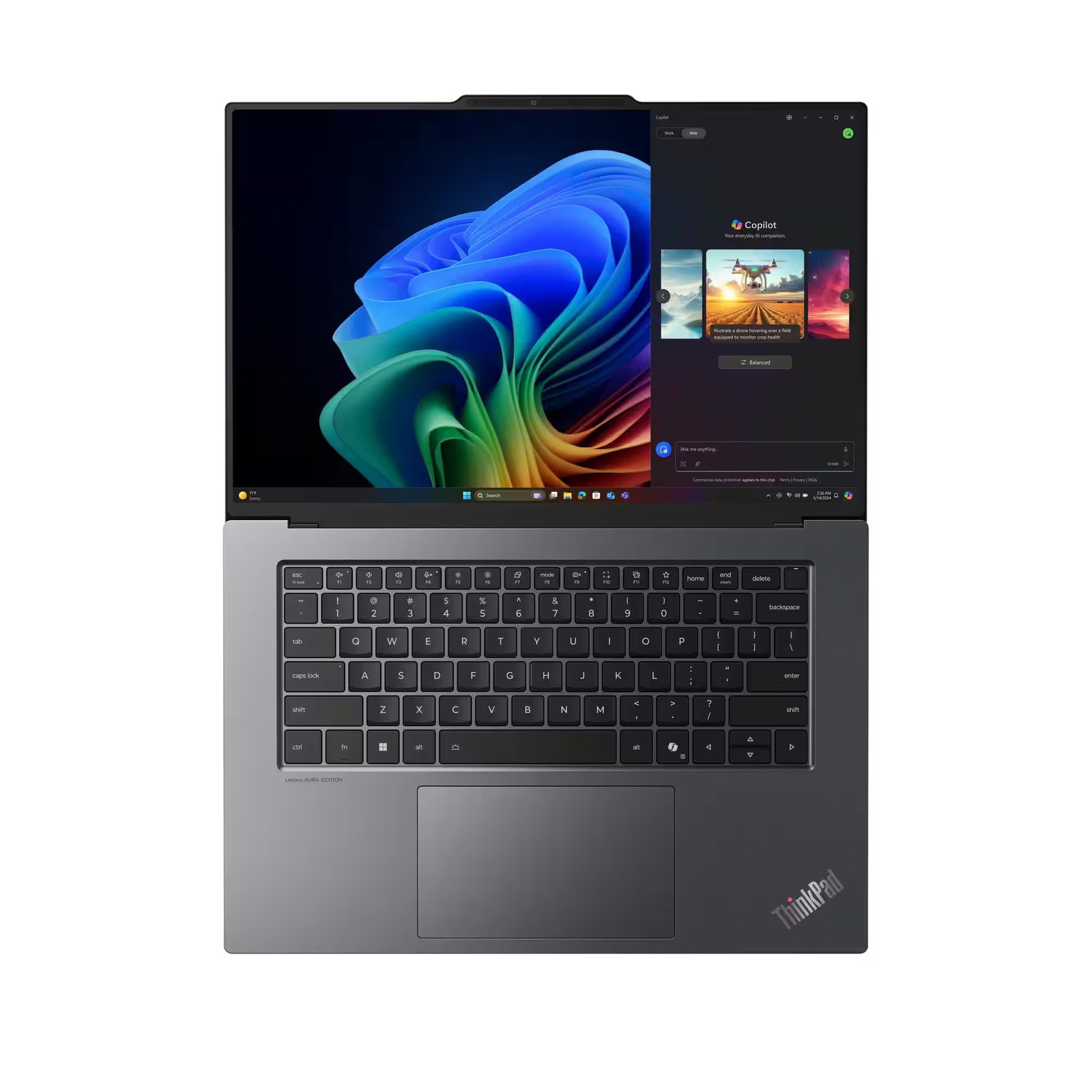 Lenovo – ThinkPad X9-15 Gen 1 – Copilot+ PC – 15.3″ 3K OLED Touch Screen Lapt…