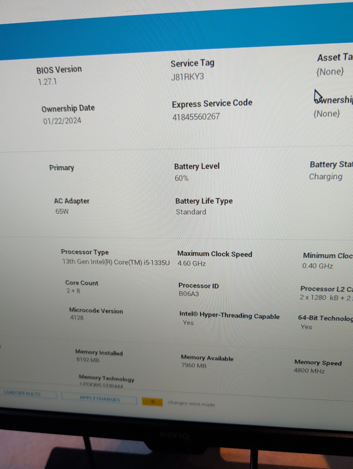 Dell Latitude 5340 13.3″ 13th Gen i5-1335U 8GB DDR5 No SSD. Cracked Screen