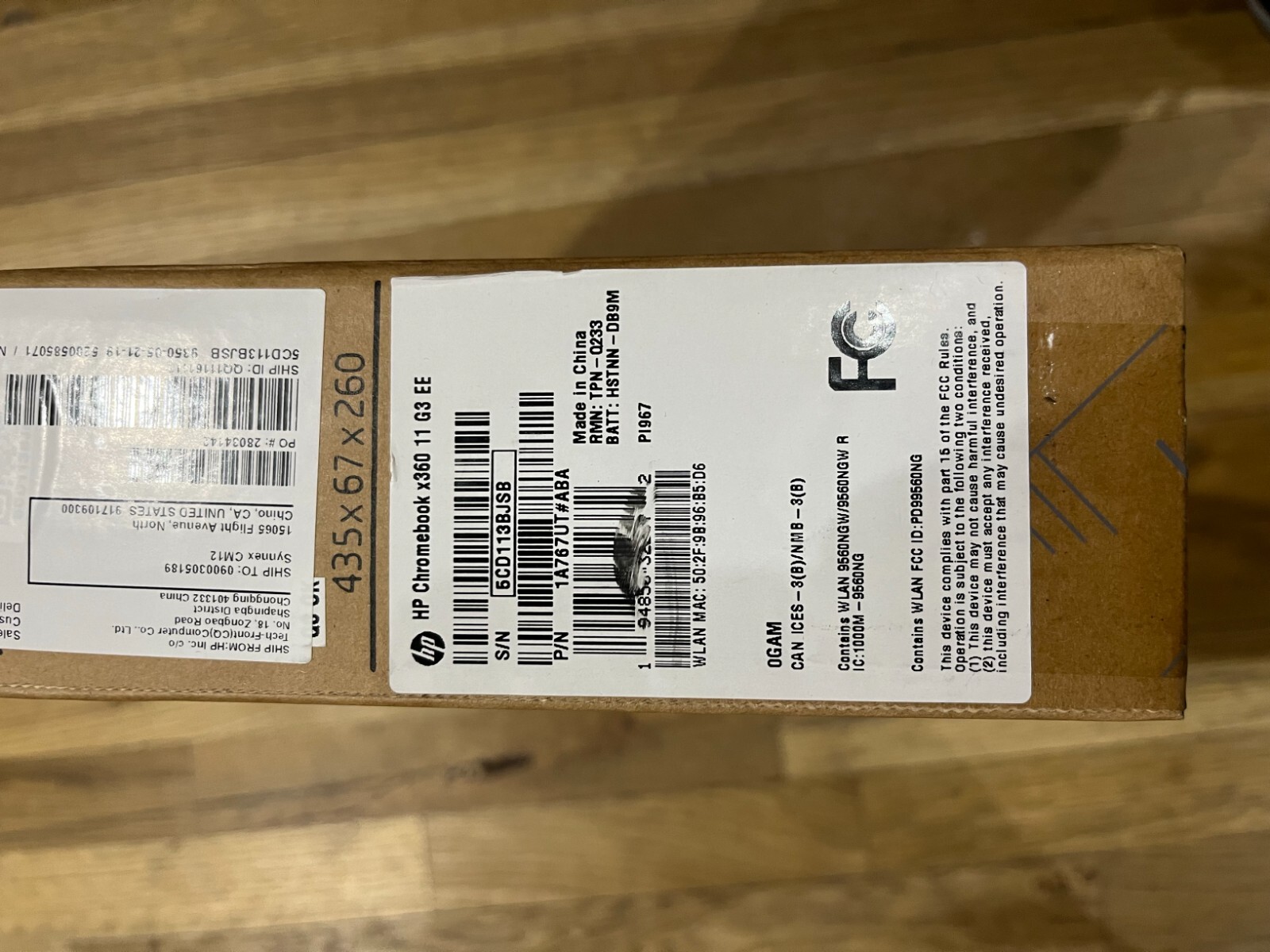 (New) HP Chromebook x360 11 G3 EE Touchscreen Laptop – (1A767UT#ABA)