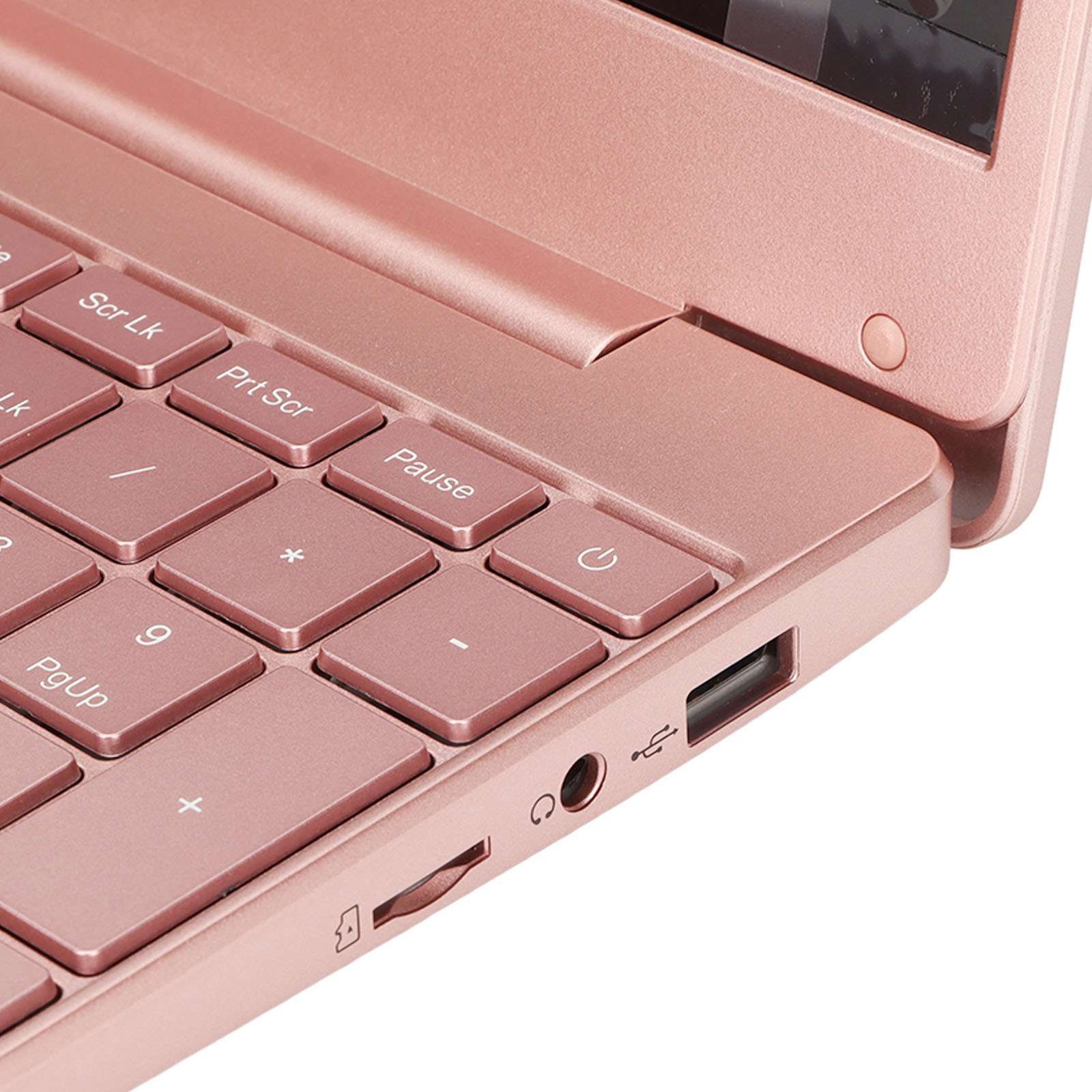 15.6in Laptop For N5095 CPU For Win11 Pink Laptop With Fingerprint Keypad B GQDZ