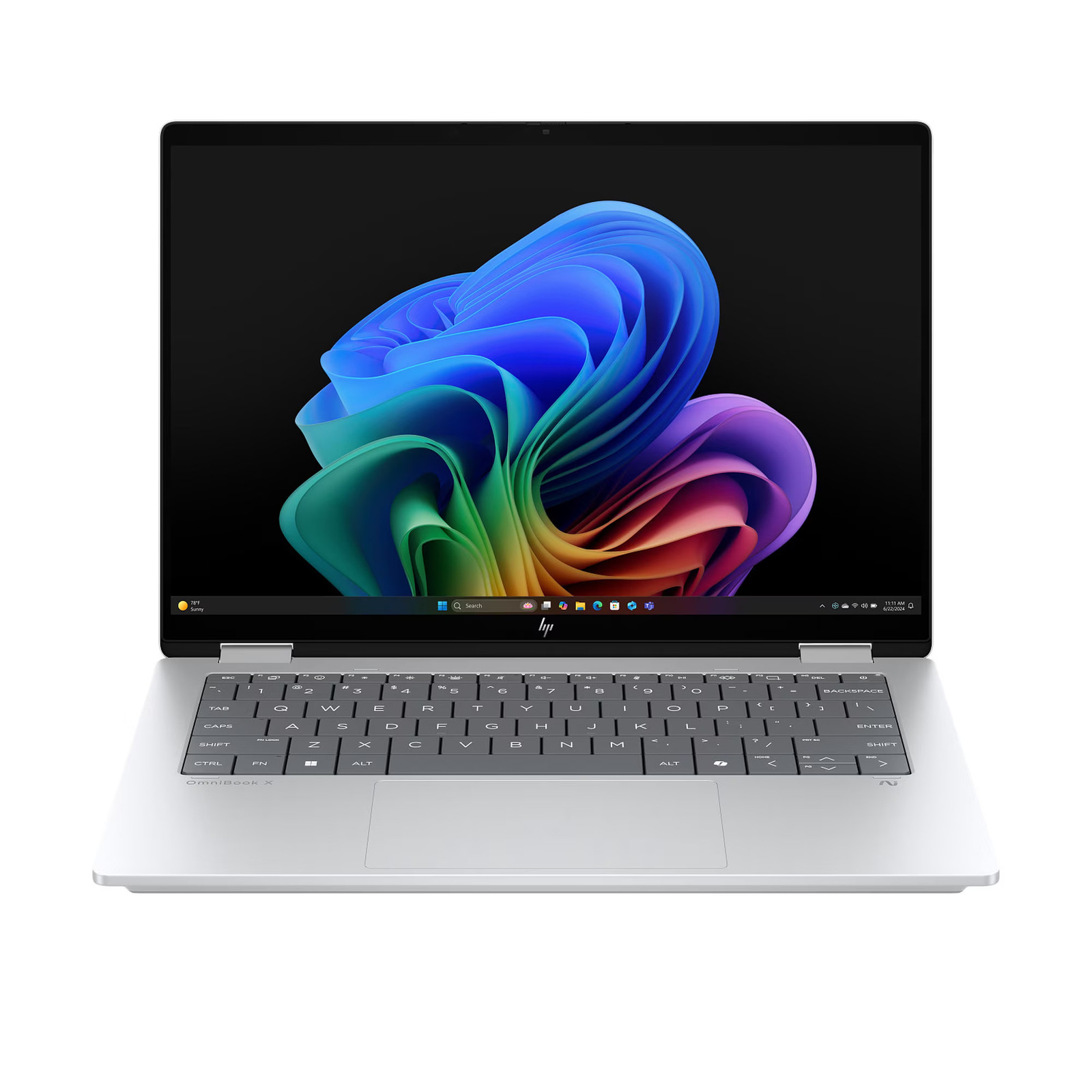 HP OmniBook X 14-fm 14″ FHD+ Laptop, Ultra 7 256V, 16GB, 512GB, Windows 11