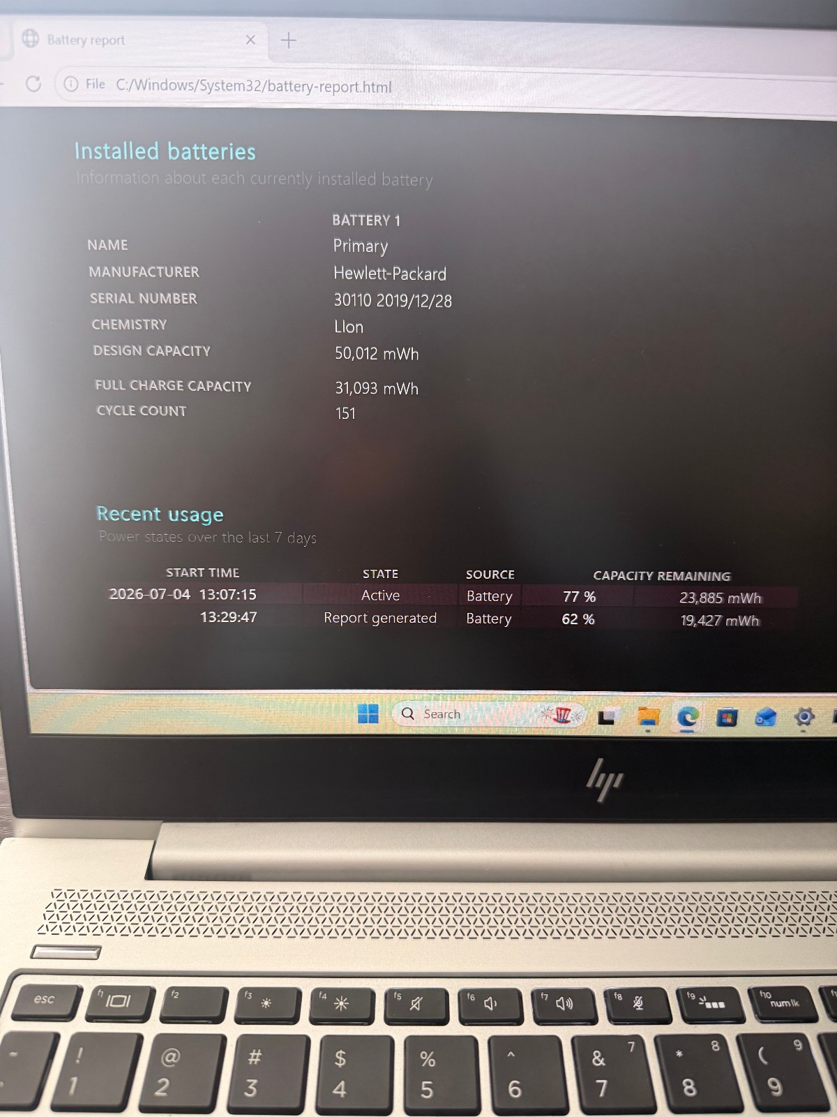 HP EliteBook 840 G6 Core i5-8365U 1.60GHz 16GB RAM 256GB SSD Win 11 Pro READ