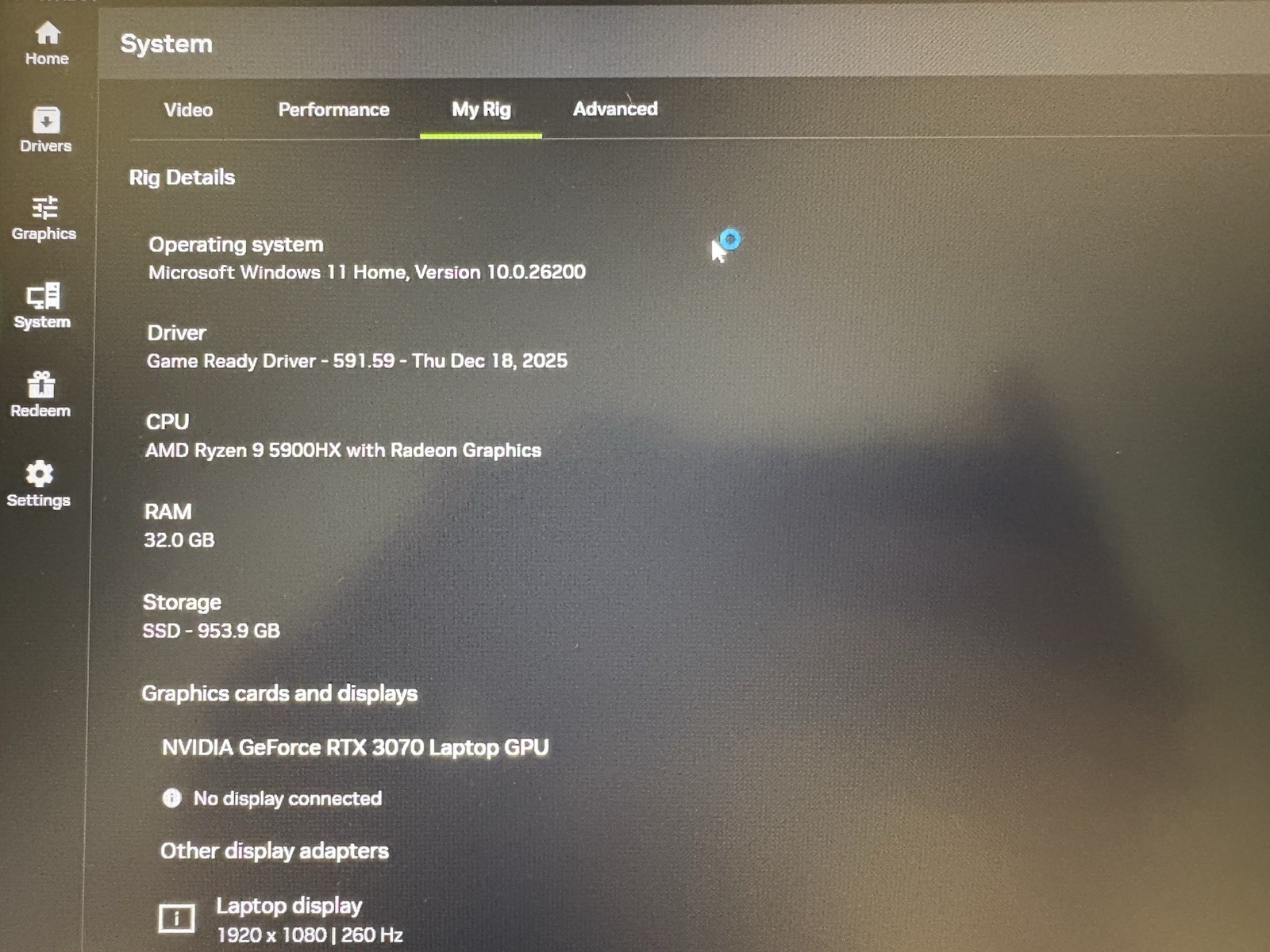 Alienware gaming laptop M15 R5 – Ryzen 9 – Rtx 3070