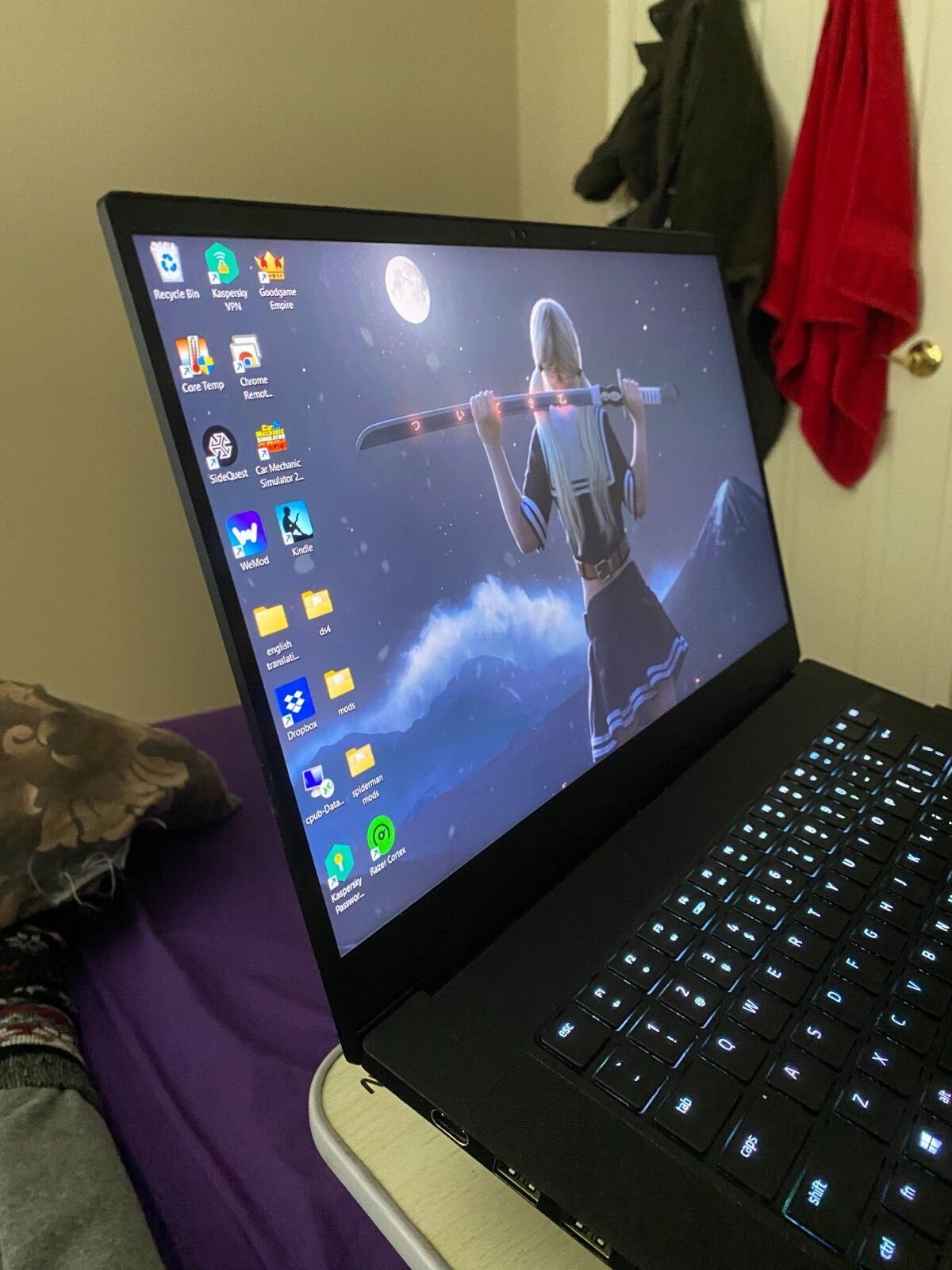 Razer – Blade 15 Advanced – 15.6″  RTX 3080- FHD-360HZ – Intel Core i7 – 32GBRAM
