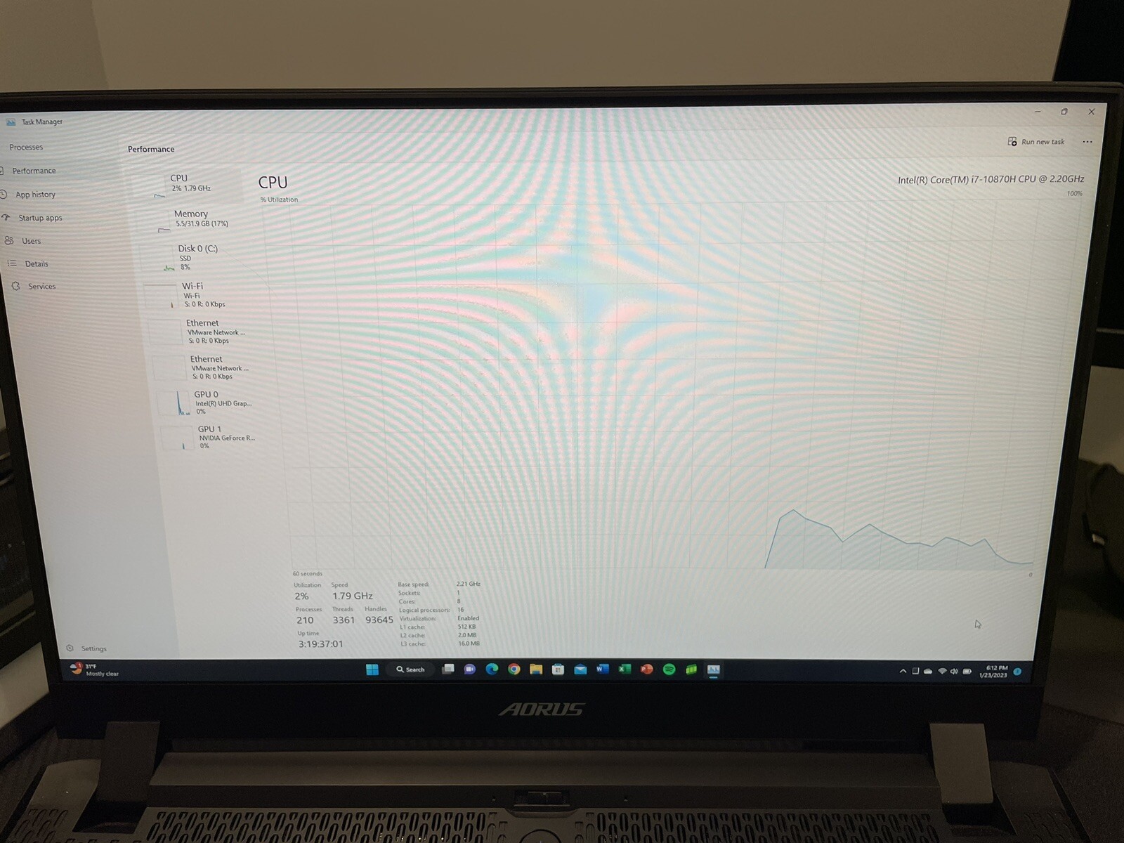 Aorus 17G XC (3070, i7 10870H, 300 HZ, 32 GB RAM, 512 GB SSD)
