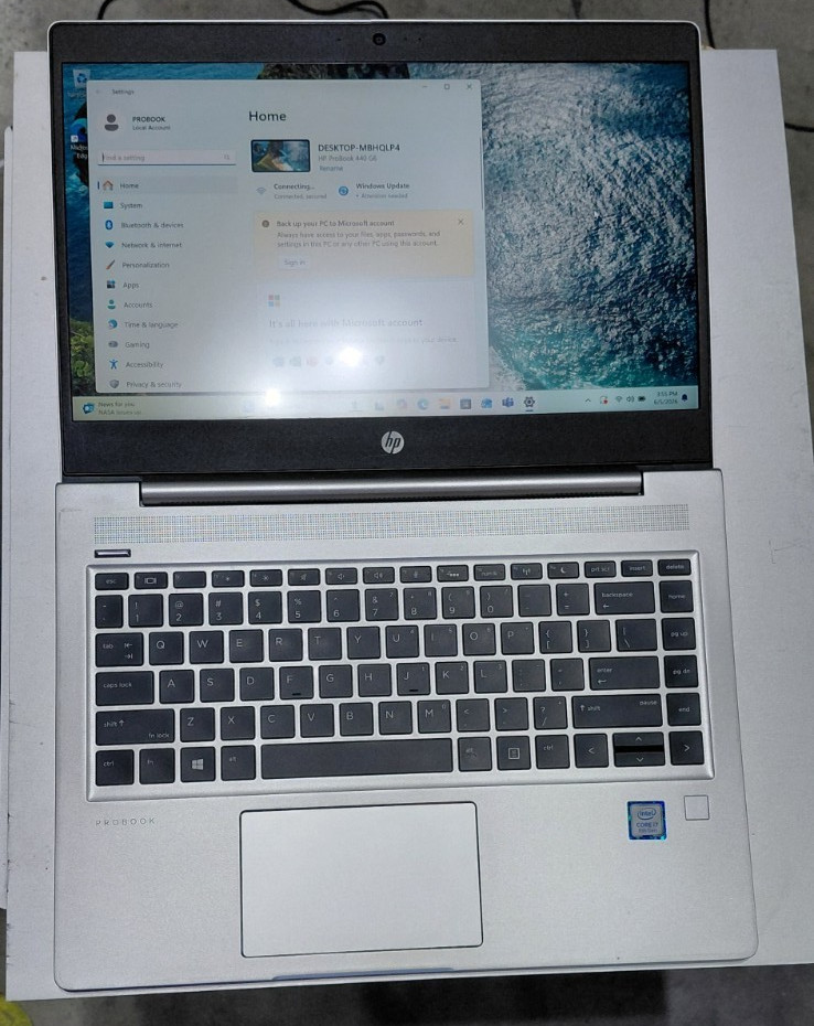 HP ProBook 440 G6 I7-8565U 1.80GHZ 16GB 256GB SSD LAPTOP +CHARGER