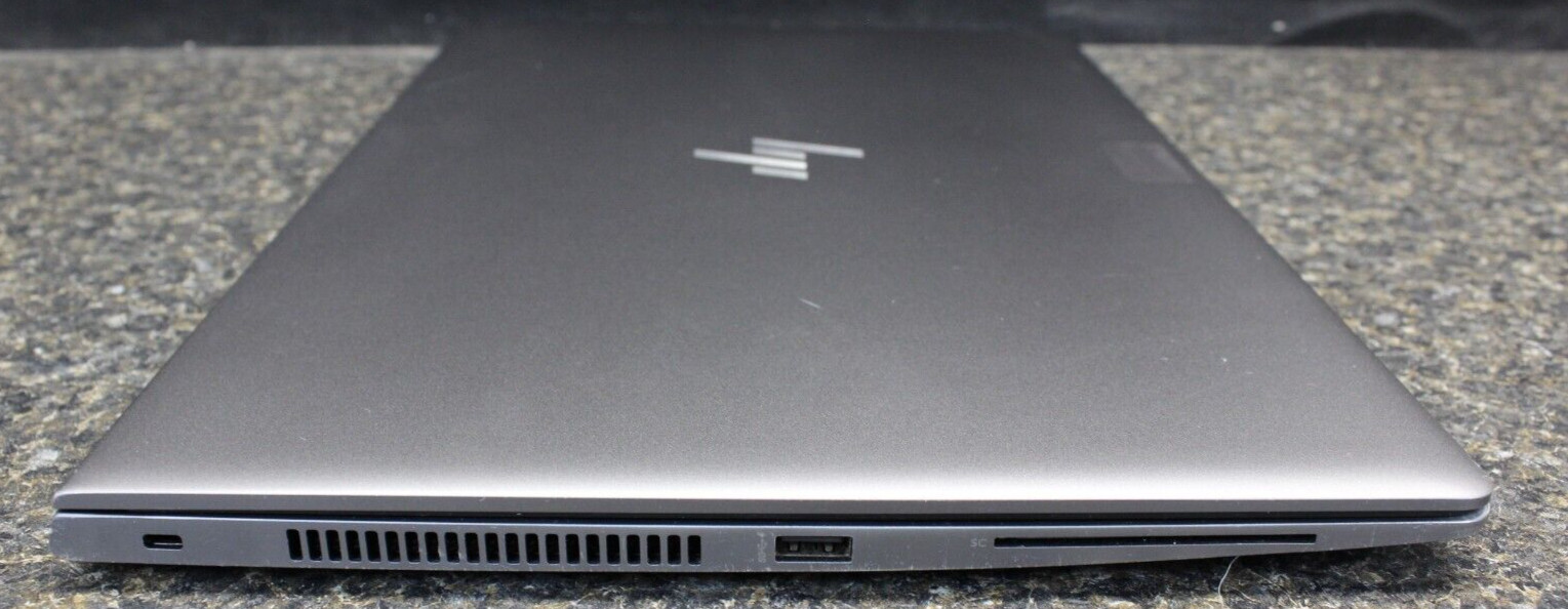 HP ZBook 15UG6 I5-8265U 256GB NvME 16GB DDR4 Win11Pro*See Descrip